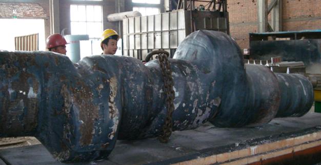 El-slagg Remelting Casting (ESRC) Vevaxel